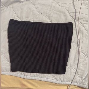 Aritzia Babaton knit tank top, charcoal/blue, xs